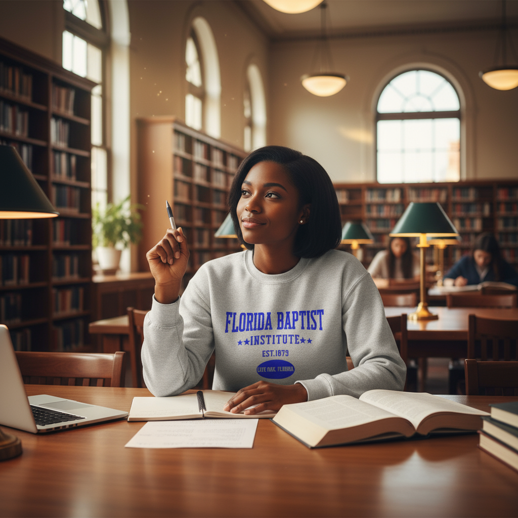 Florida Baptist Institute Oversized Heavyweight Sweatshirt