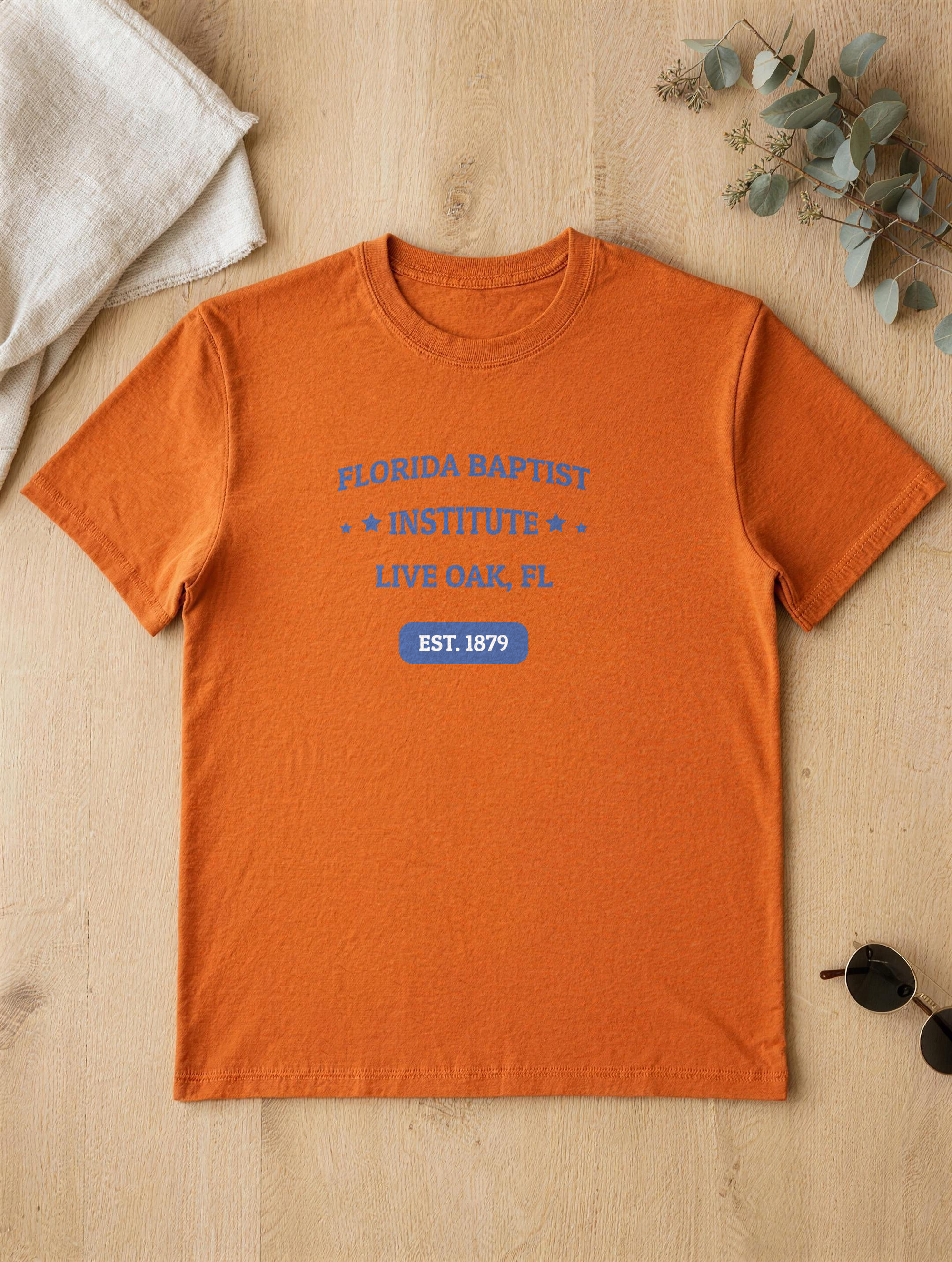 Unisex T-Shirt - Royal Blue Print — front view