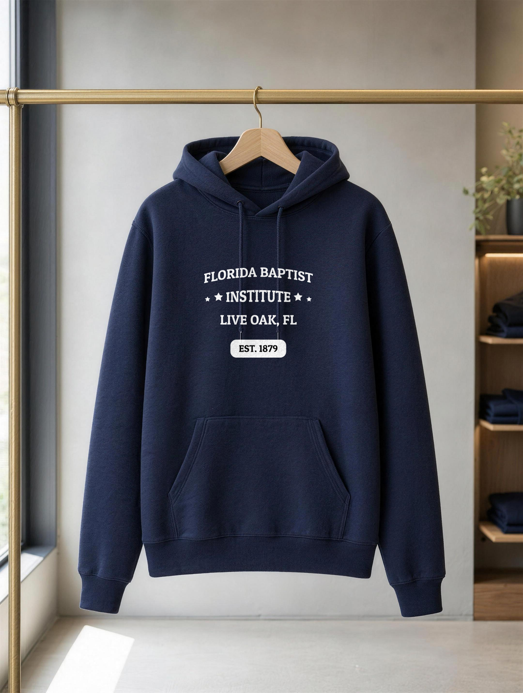 Unisex Hoodie - Est. 1879 — front view