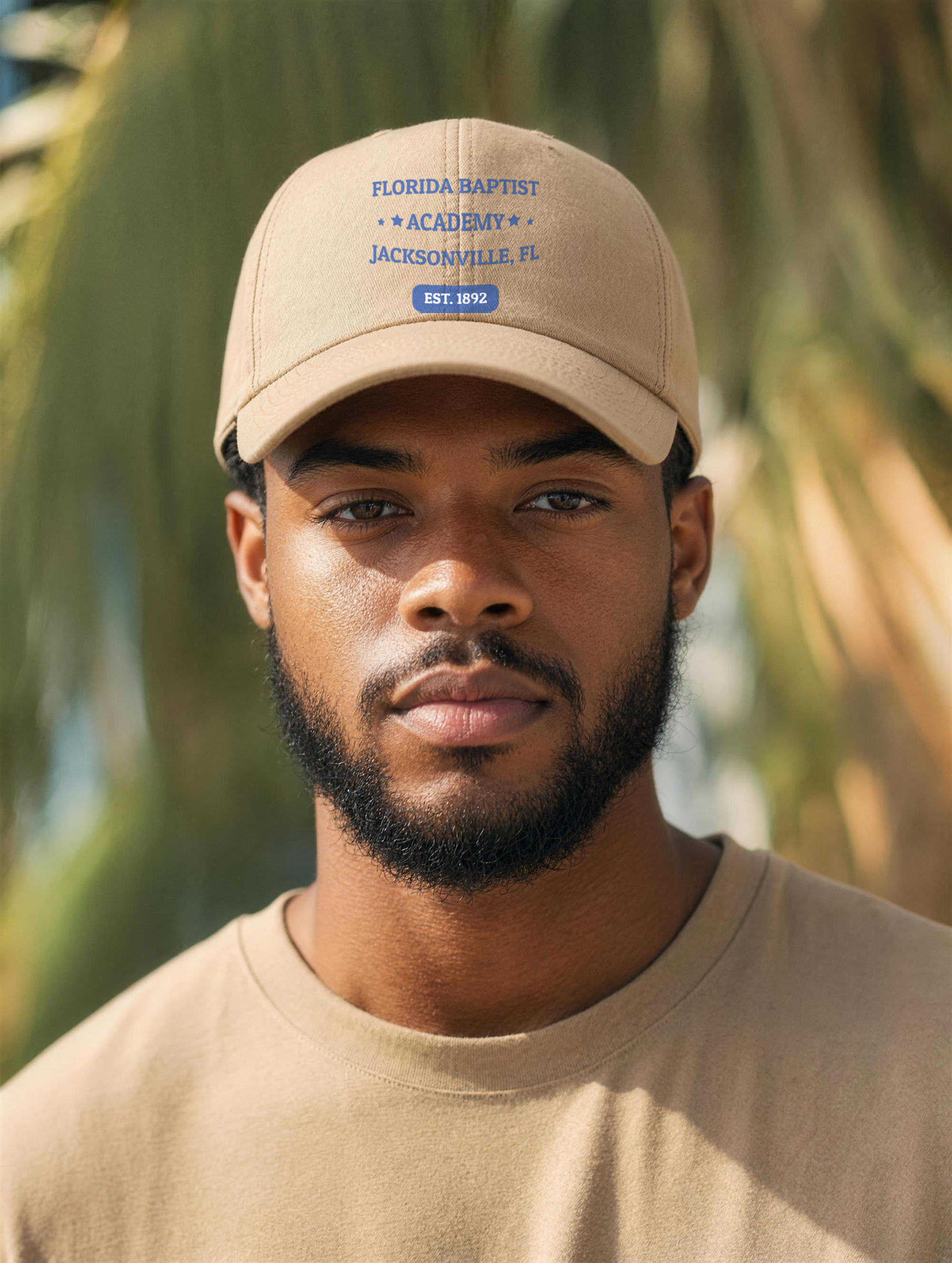 Dad Hat - Royal Blue Embroidery — lifestyle