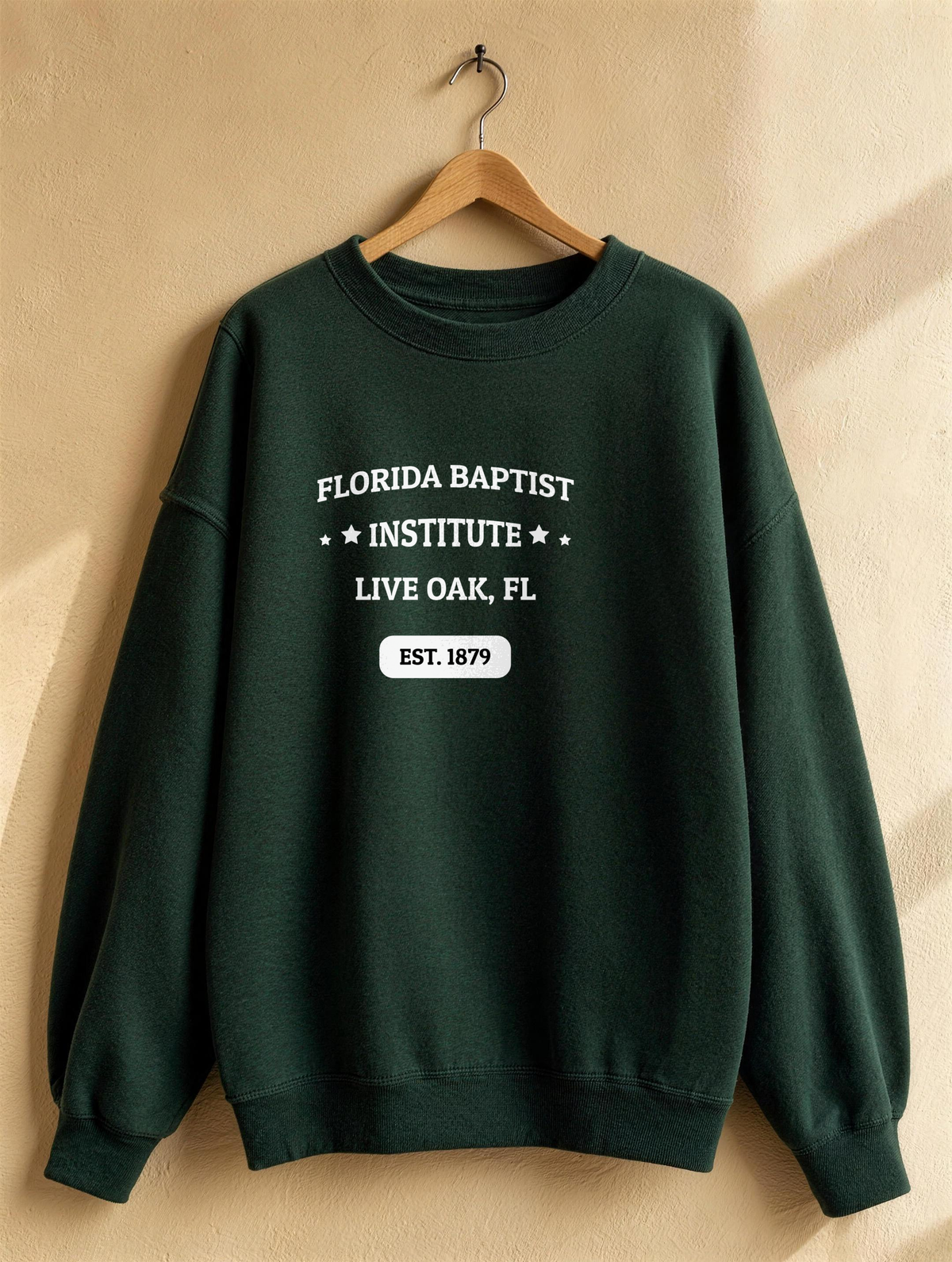 Oversized Heavyweight Sweatshirt - Est. 1879 — front view