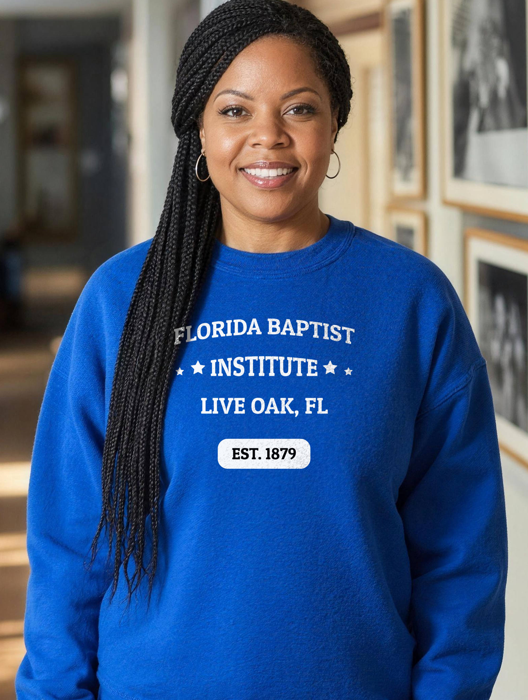 Premium Sweatshirt - Est. 1879 — lifestyle