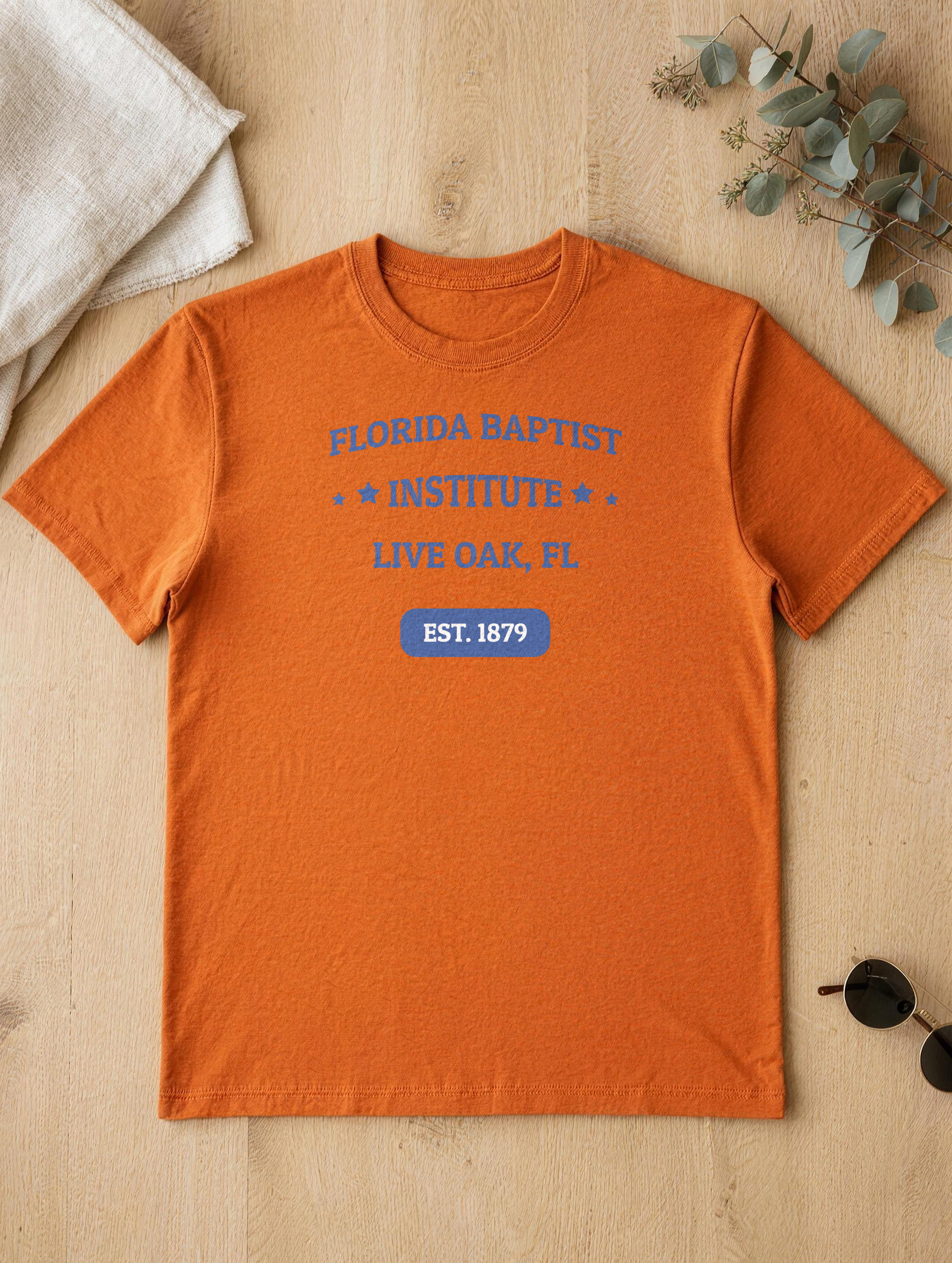 Unisex T-Shirt - Royal Blue Print — front view