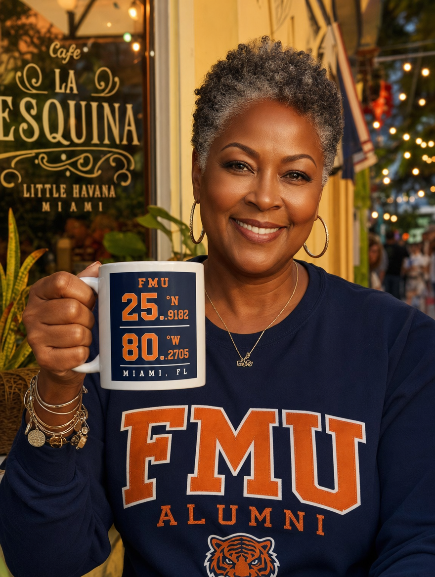 FMU Coordinates mug Little Havana cafe