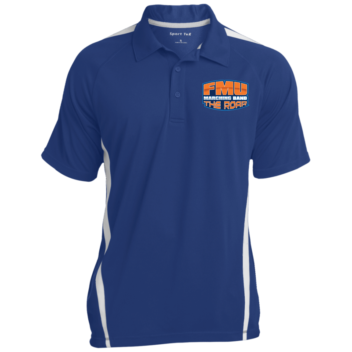 "ROAR Staff   Men's Colorblock 3-Button Polo
