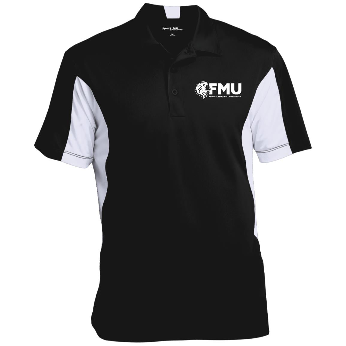 FMU Men's Color block Performance Polo