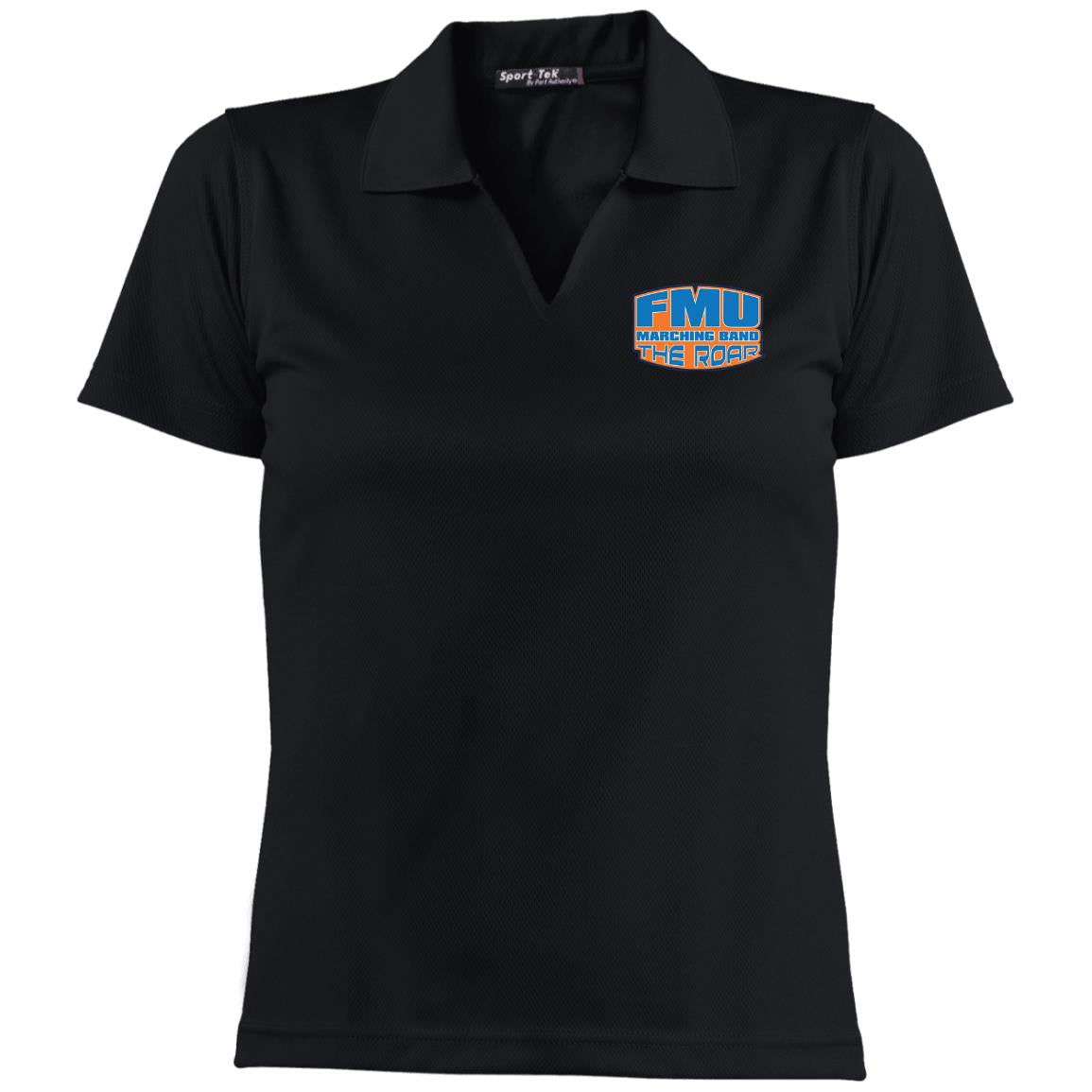 "ROAR Staff  Ladies' Dri-Mesh Short Sleeve Polo