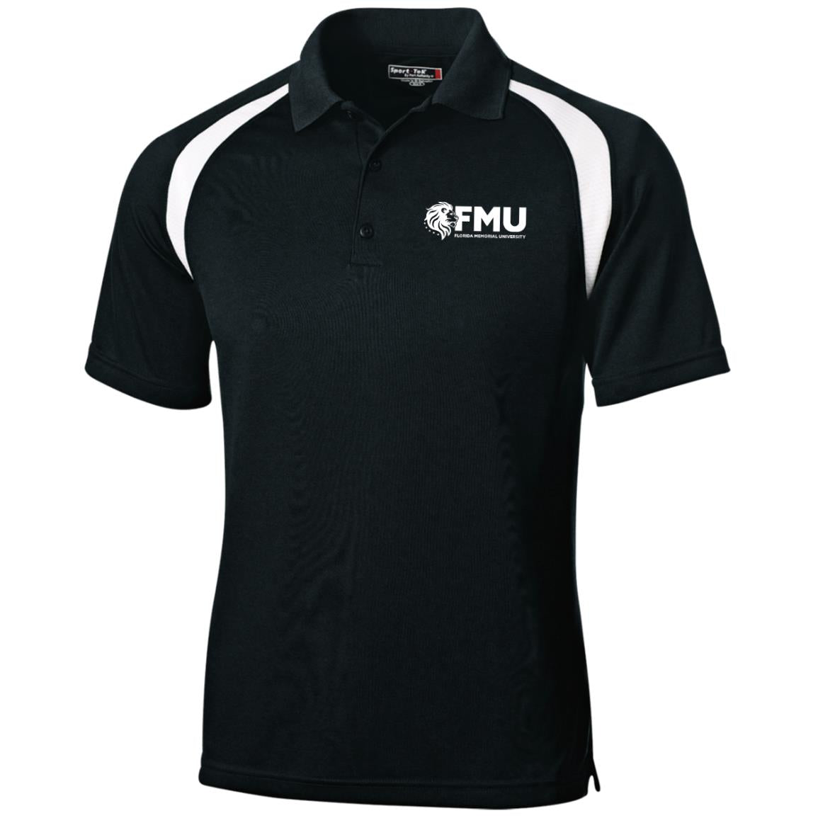 FMU Moisture-Wicking Tag-Free Golf Shirt
