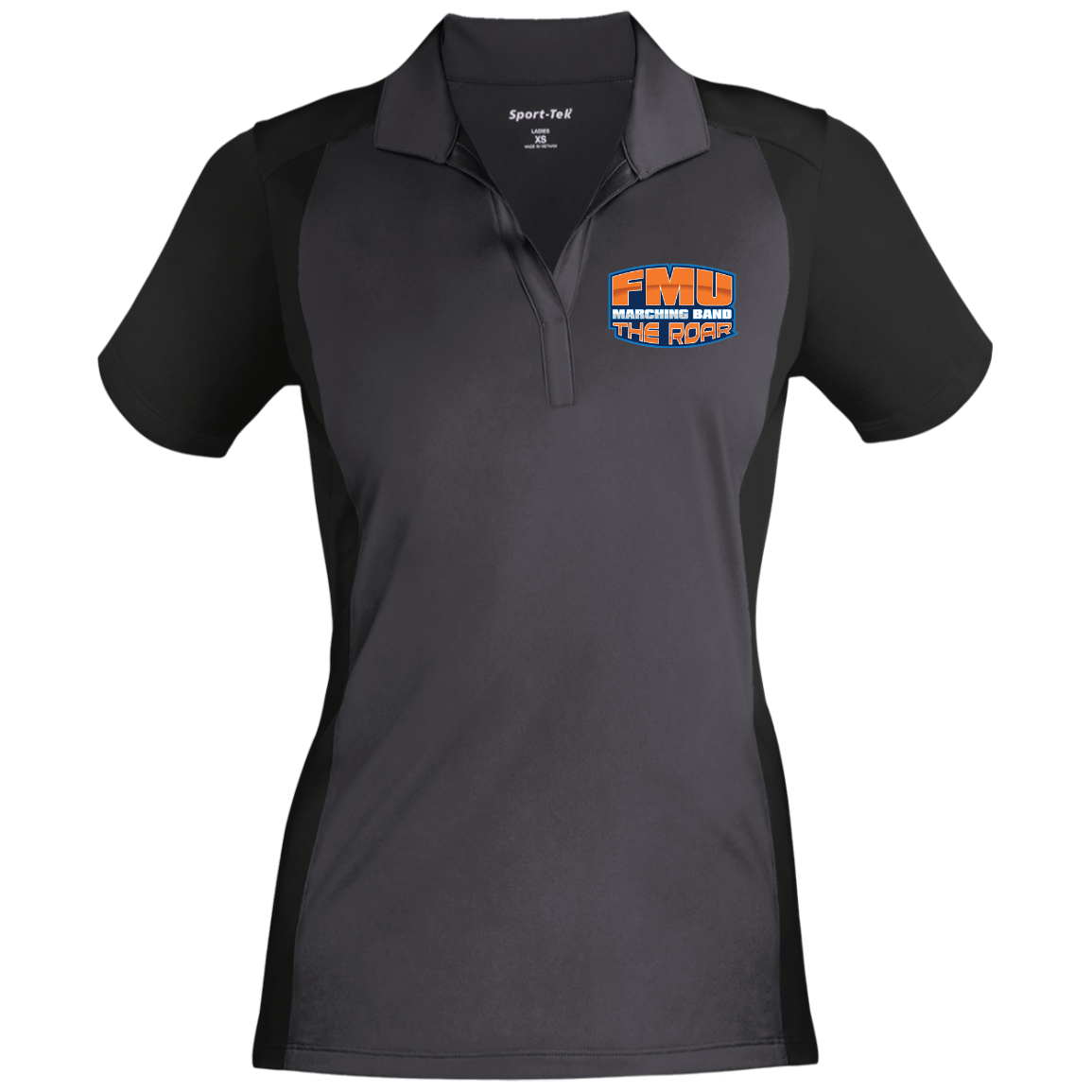 "ROAR Staff   Ladies' Colorblock Sport-Wick Polo