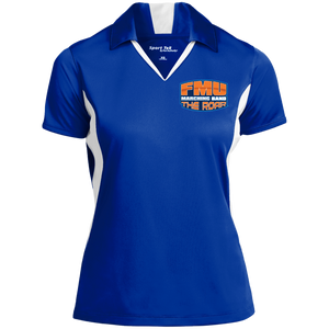 "ROAR Staff  Ladies' Colorblock Performance Polo