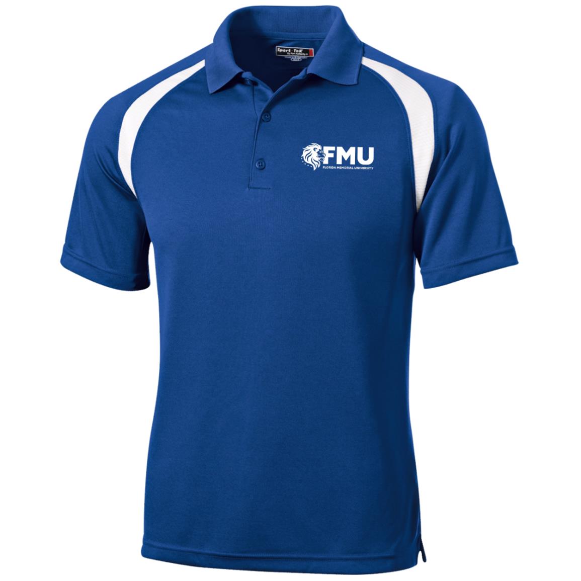 FMU Moisture-Wicking Tag-Free Golf Shirt