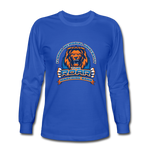 "ROAR" Long Sleeve T-Shirt - royal blue