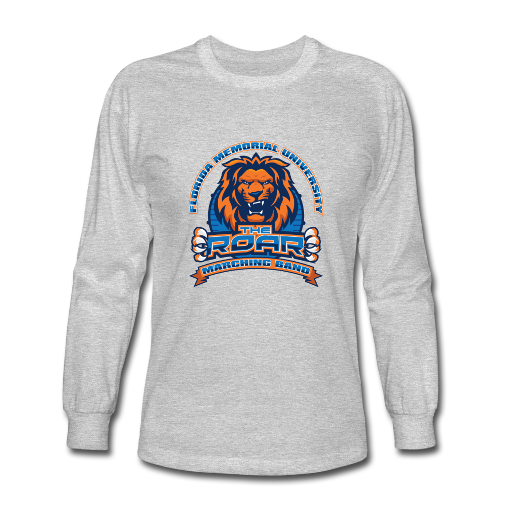 "ROAR" Long Sleeve T-Shirt - heather gray