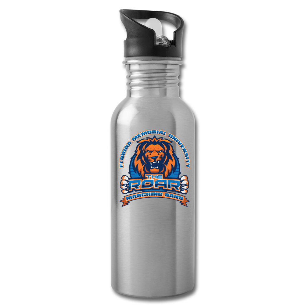 "ROAR" Water Bottle - silver