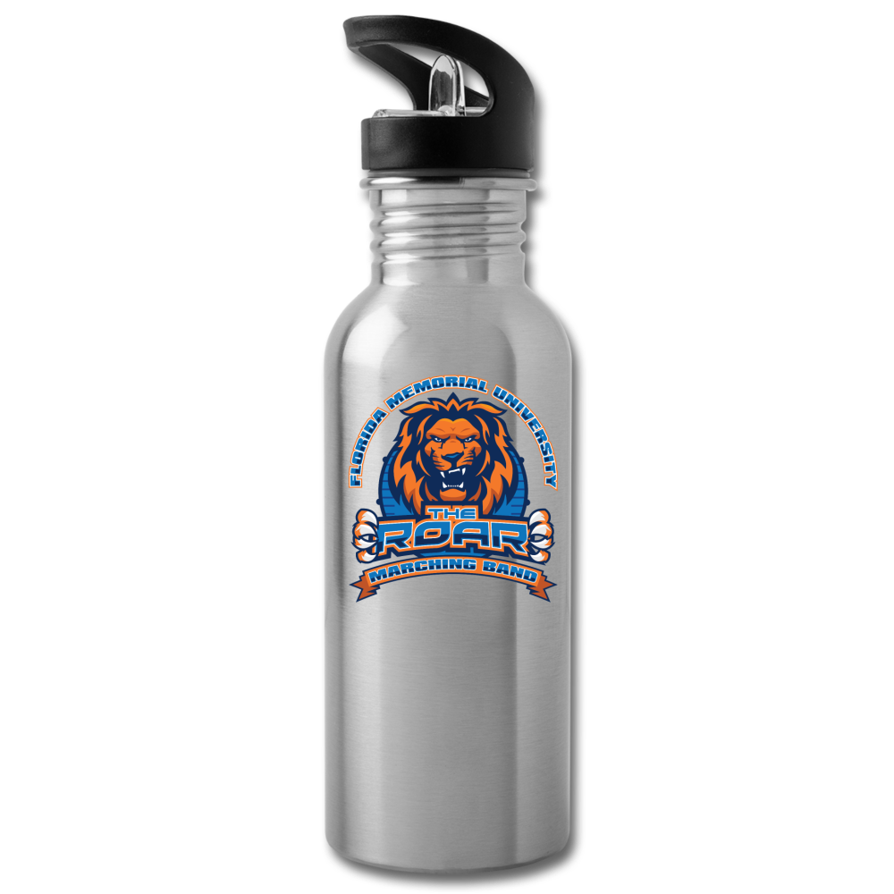 "ROAR" Water Bottle - silver
