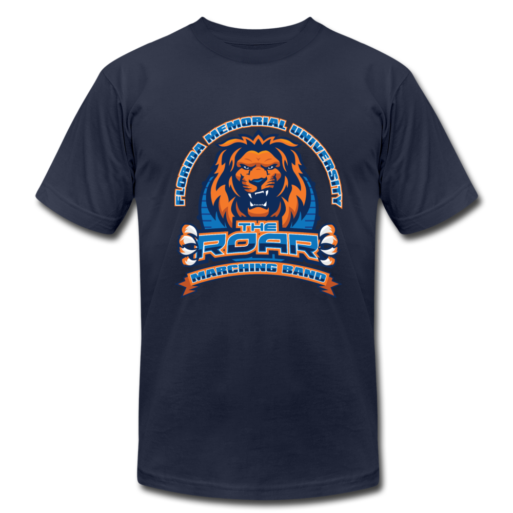 "ROAR Unisex Jersey T-Shirt - navy
