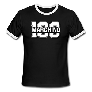M100 Ringer T-Shirt - black/white