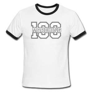 M100 Ringer T-Shirt - white/black