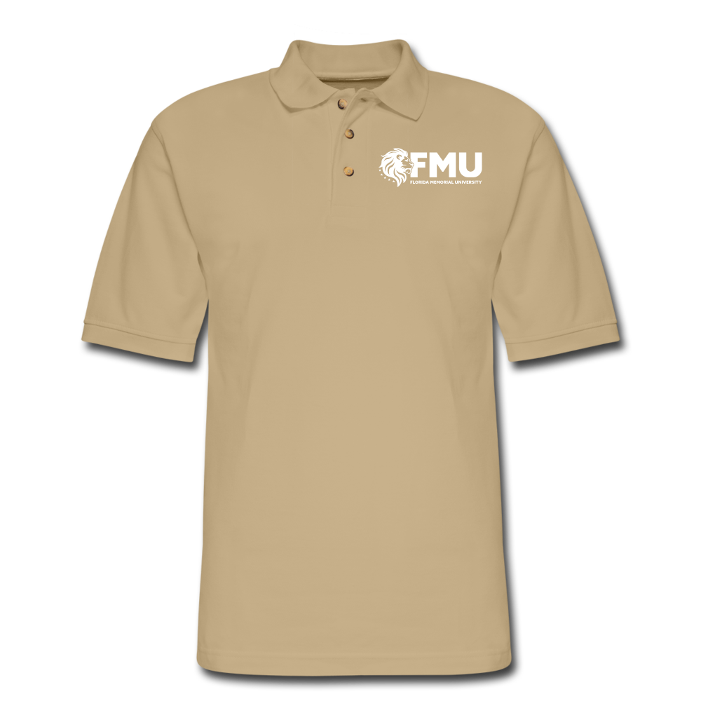 FMU Staff Men's Pique Polo Shirt - beige