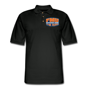 FMU Men's Pique Polo Shirt - black