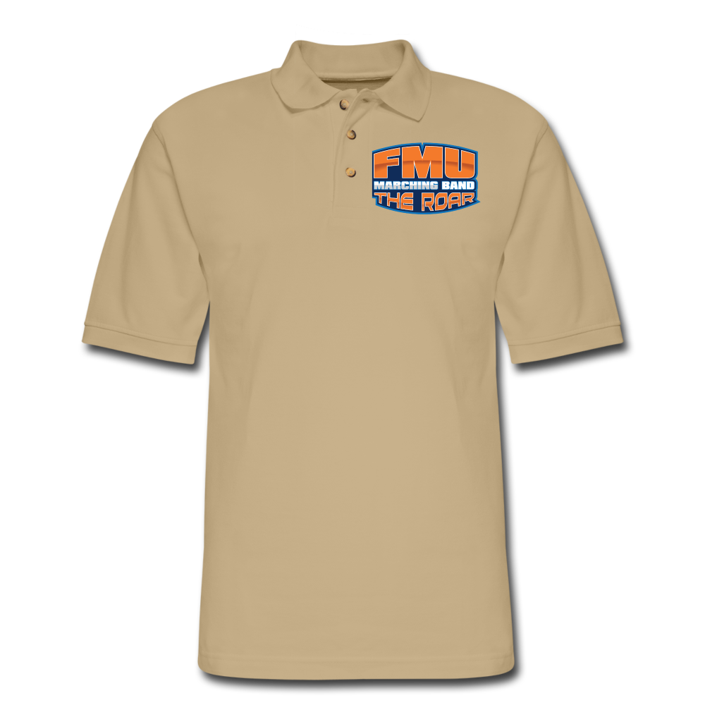 FMU Men's Pique Polo Shirt - beige