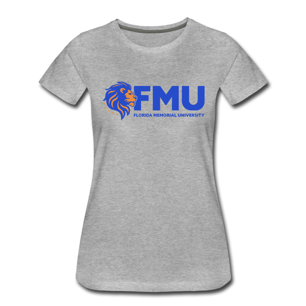 FMU Women’s Premium T-Shirt - heather gray
