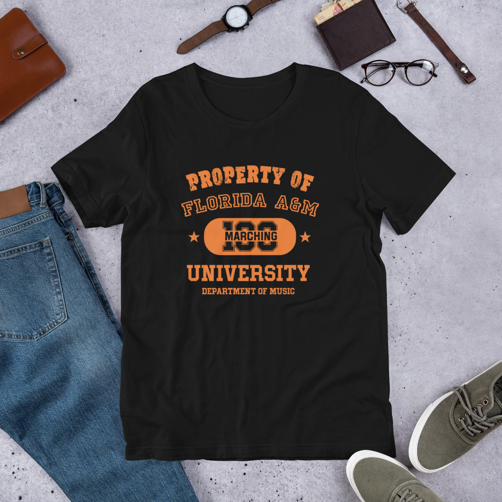 M100 "Property Of" Short-Sleeve Unisex T-Shirt