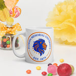 FMU Seal Logo White glossy mug